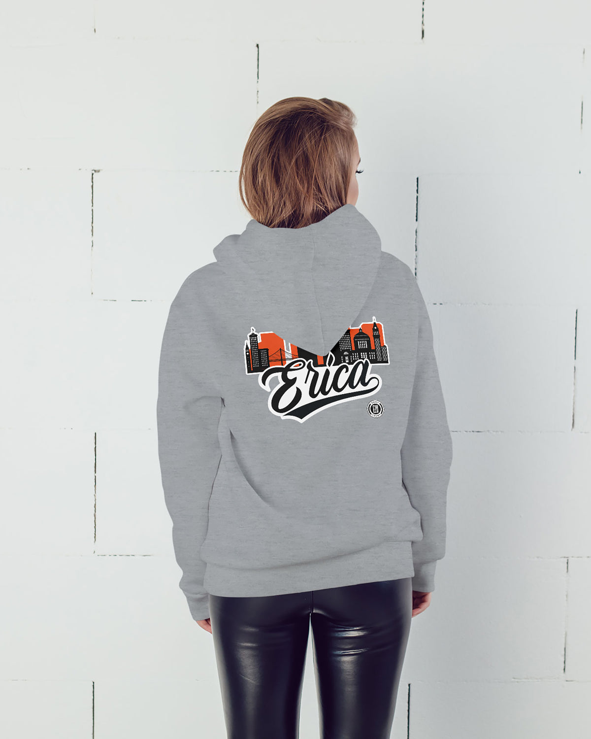 Erica Adams Sponge Fleece Zip Up Hoodie 002