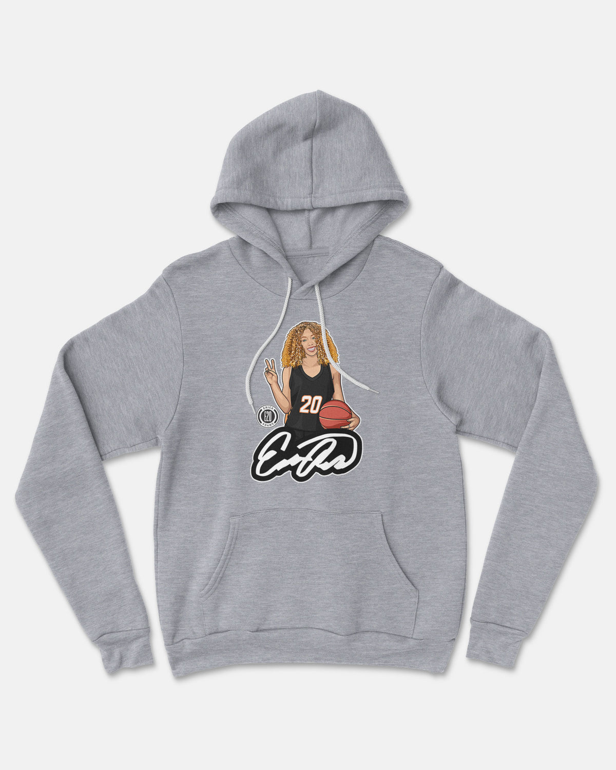 Erica Adams Sponge Fleece Pullover Hoodie 003
