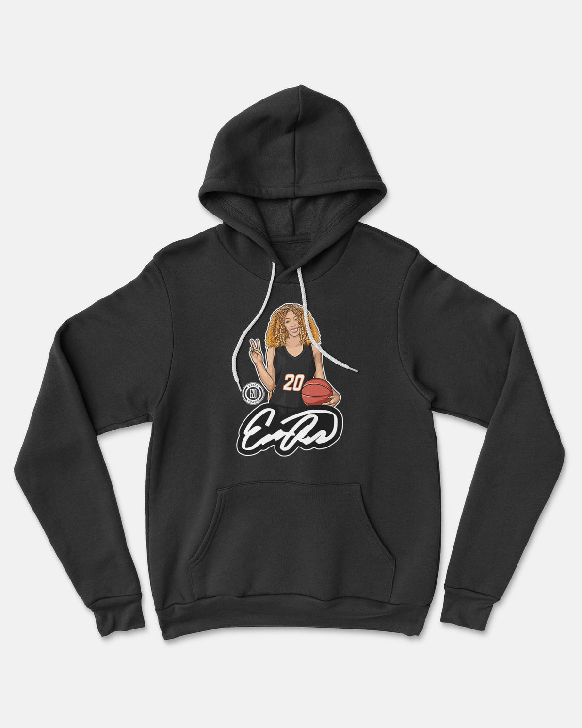 Erica Adams Sponge Fleece Pullover Hoodie 003