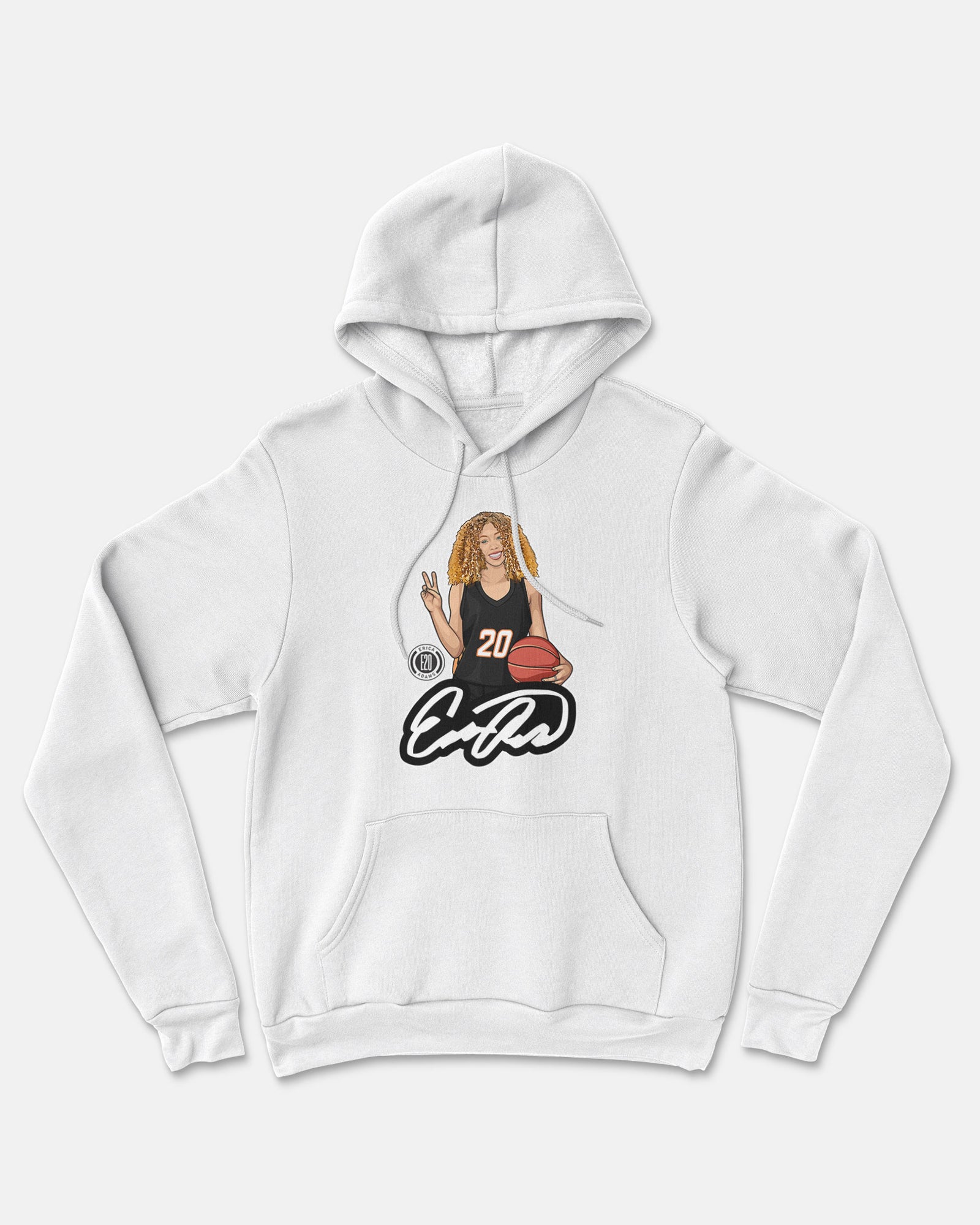 Erica Adams Sponge Fleece Pullover Hoodie 003
