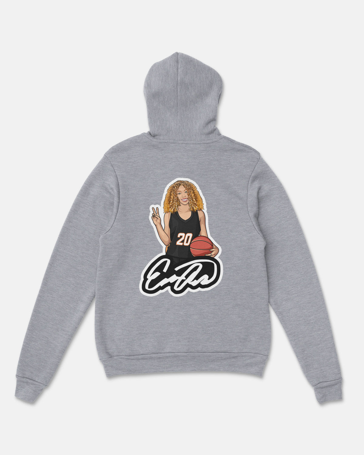 Erica Adams Sponge Fleece Zip Up Hoodie 003