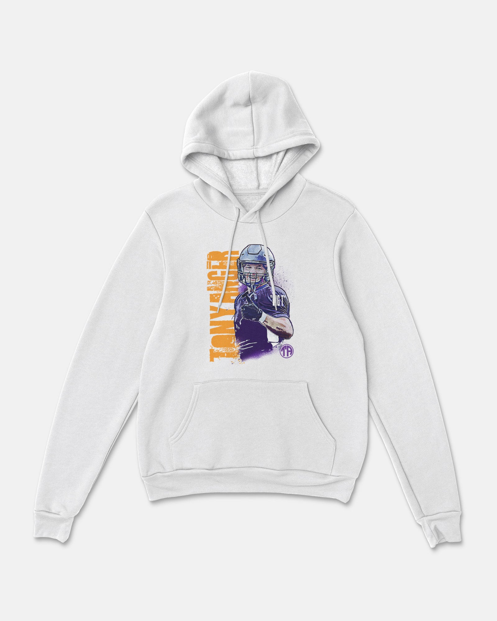 Tony Anger Sponge Fleece Pullover Hoodie 001