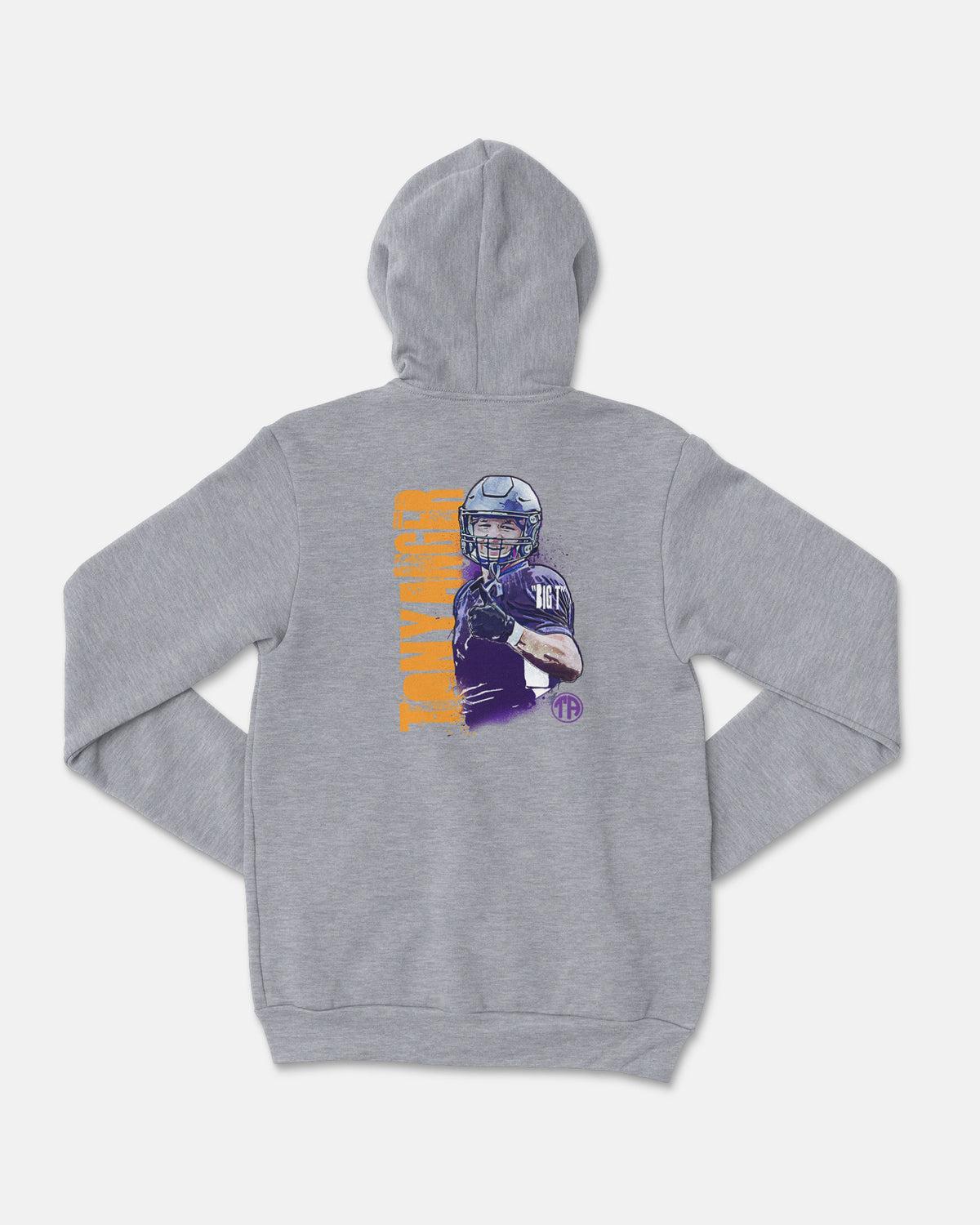 Tony Anger Sponge Fleece Zip Up Hoodie 001