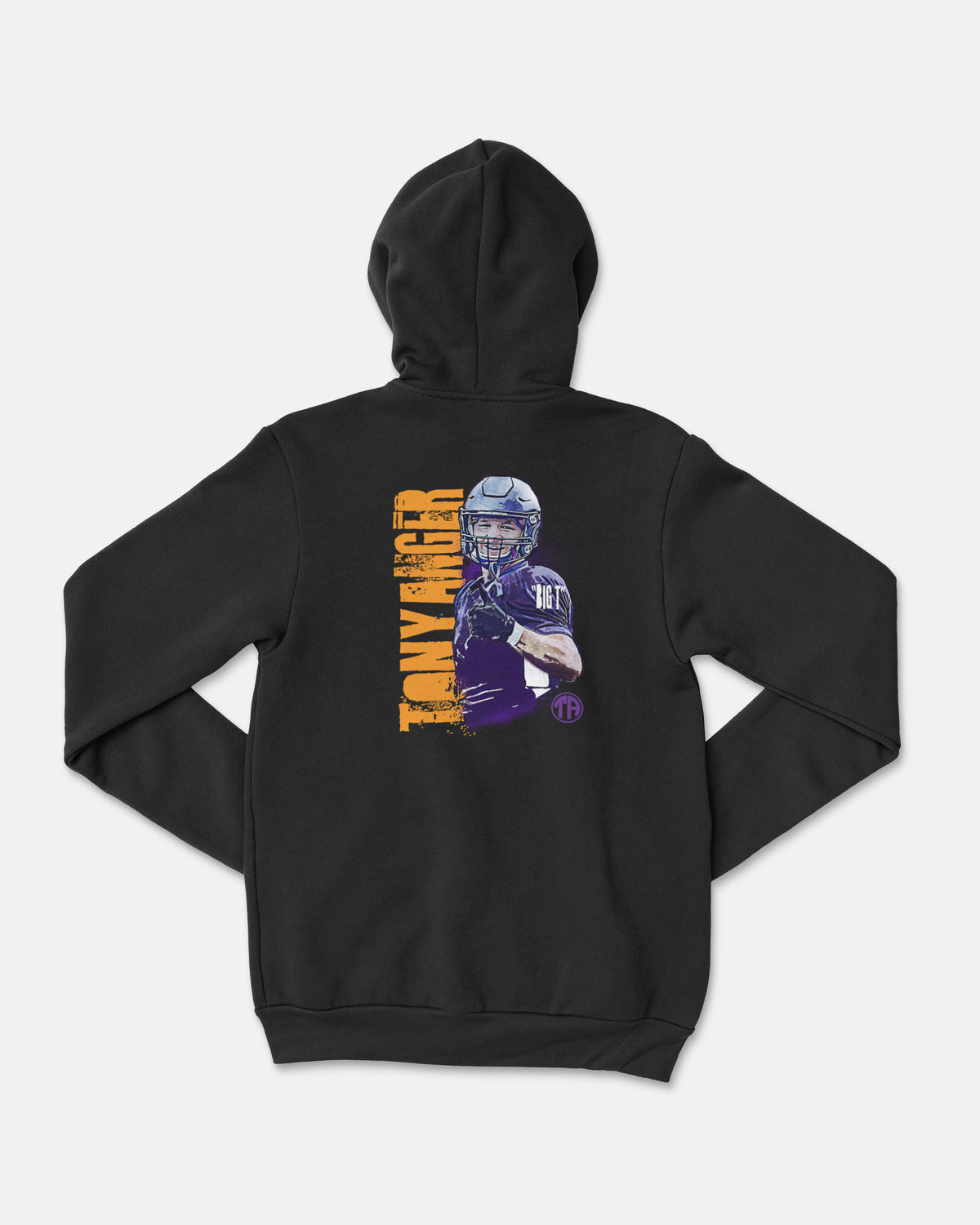 Tony Anger Sponge Fleece Zip Up Hoodie 001