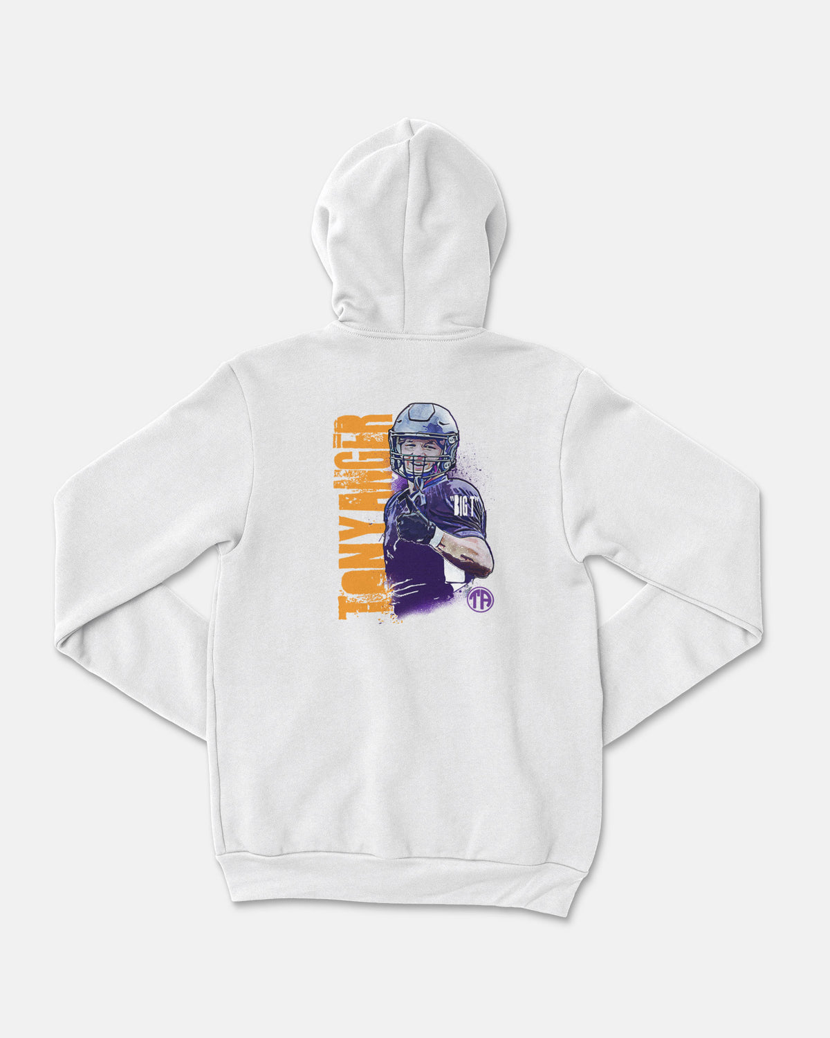 Tony Anger Sponge Fleece Zip Up Hoodie 001