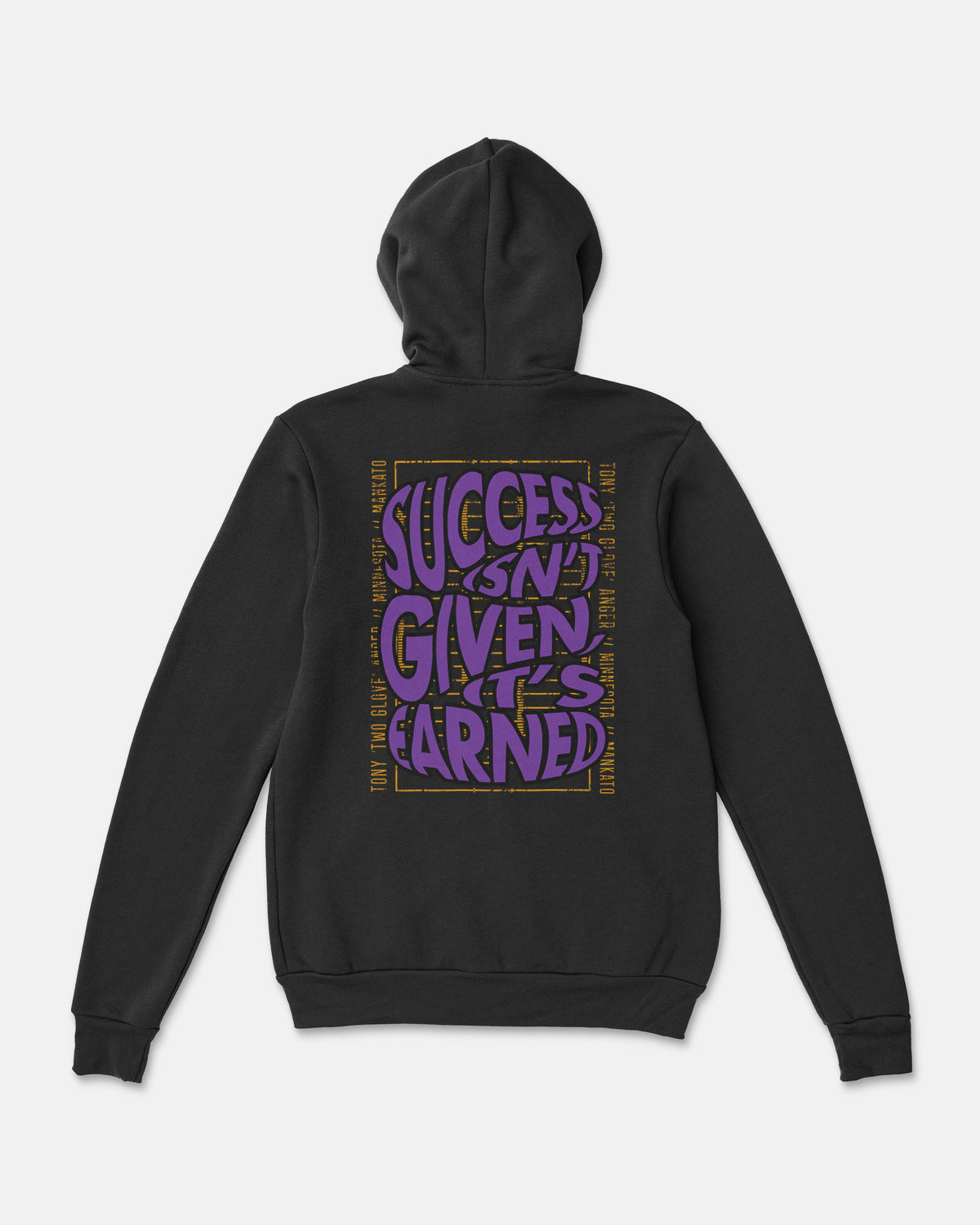 Tony Anger Sponge Fleece Zip Up Hoodie 002