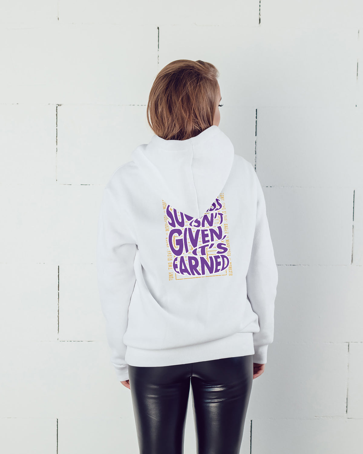 Tony Anger Sponge Fleece Pullover Hoodie 003