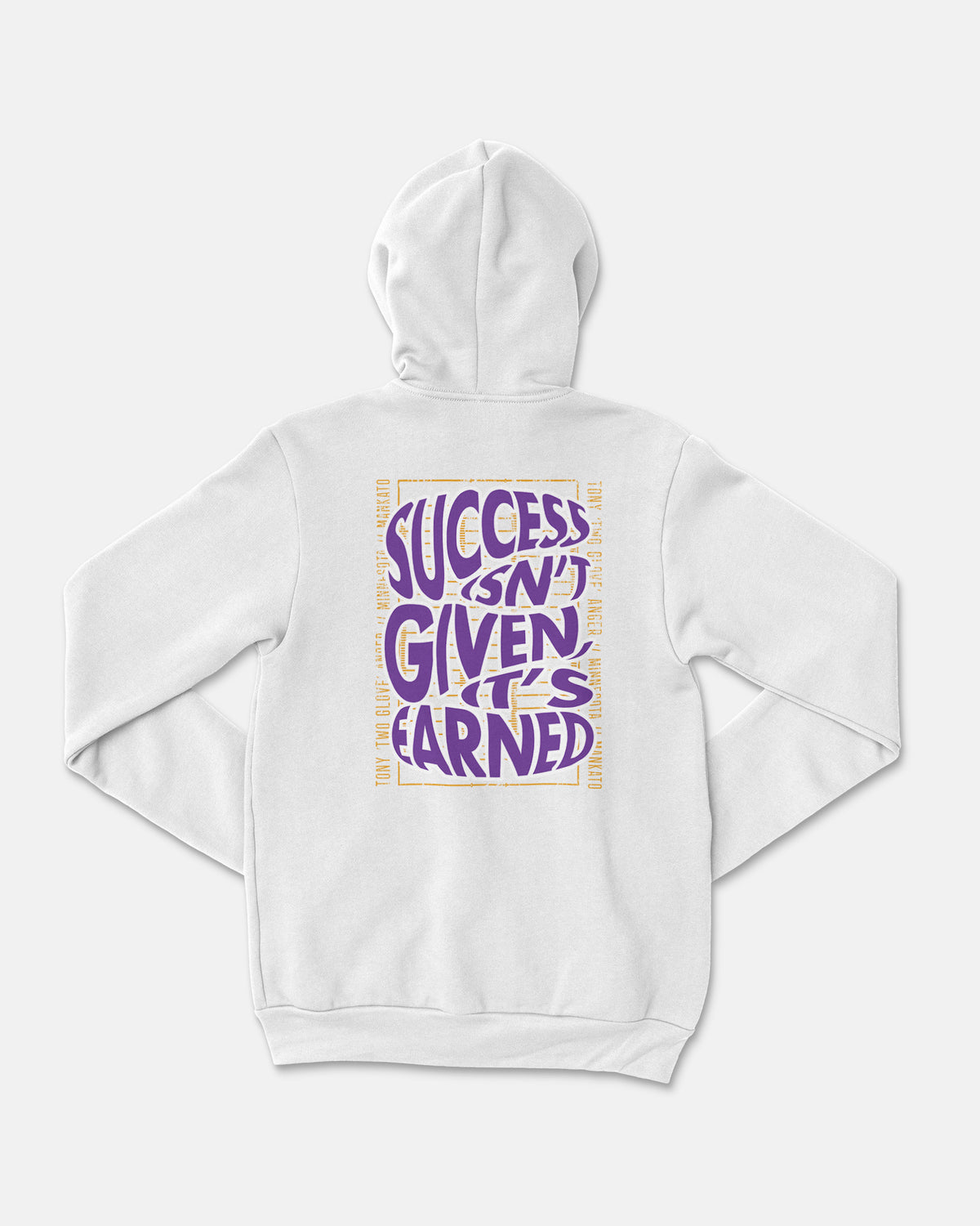 Tony Anger Sponge Fleece Zip Up Hoodie 003