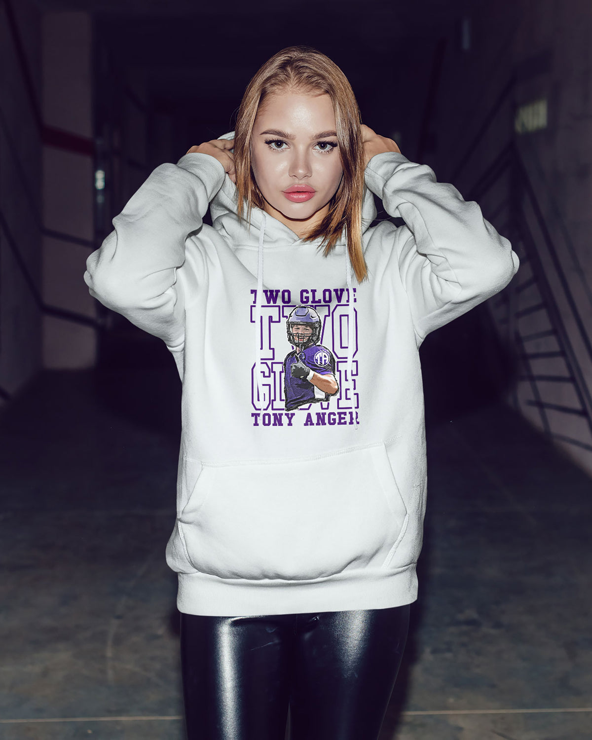 Tony Anger Sponge Fleece Pullover Hoodie 004