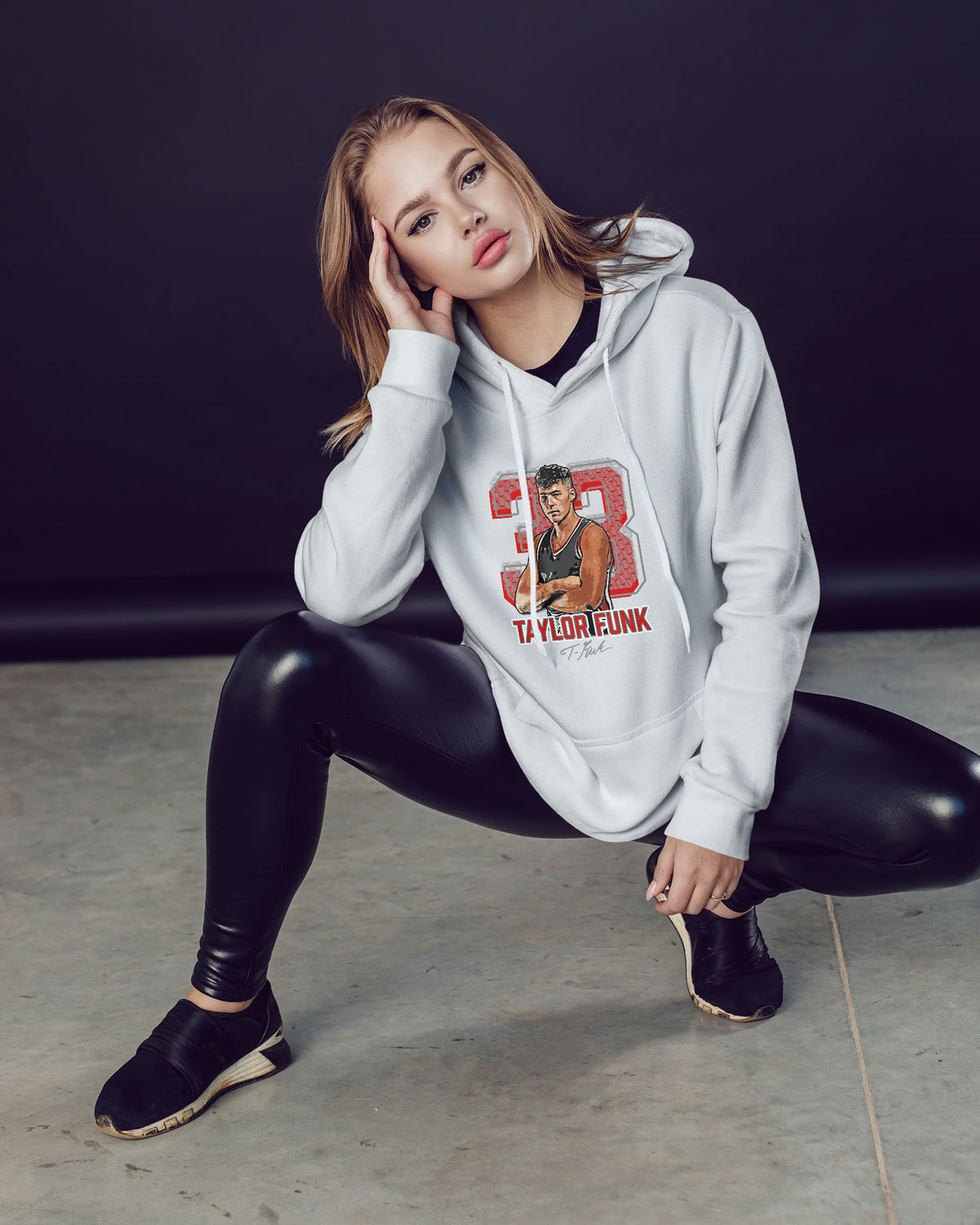 Taylor Funk Sponge Fleece Pullover Hoodie 001
