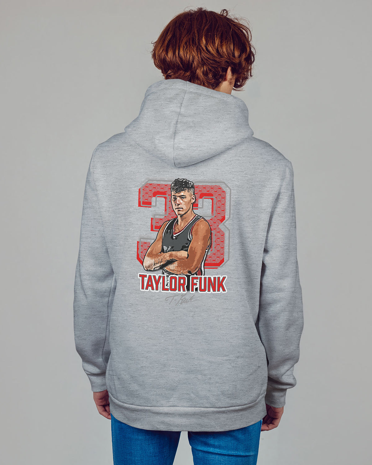 Taylor Funk Sponge Fleece Zip Up Hoodie 001