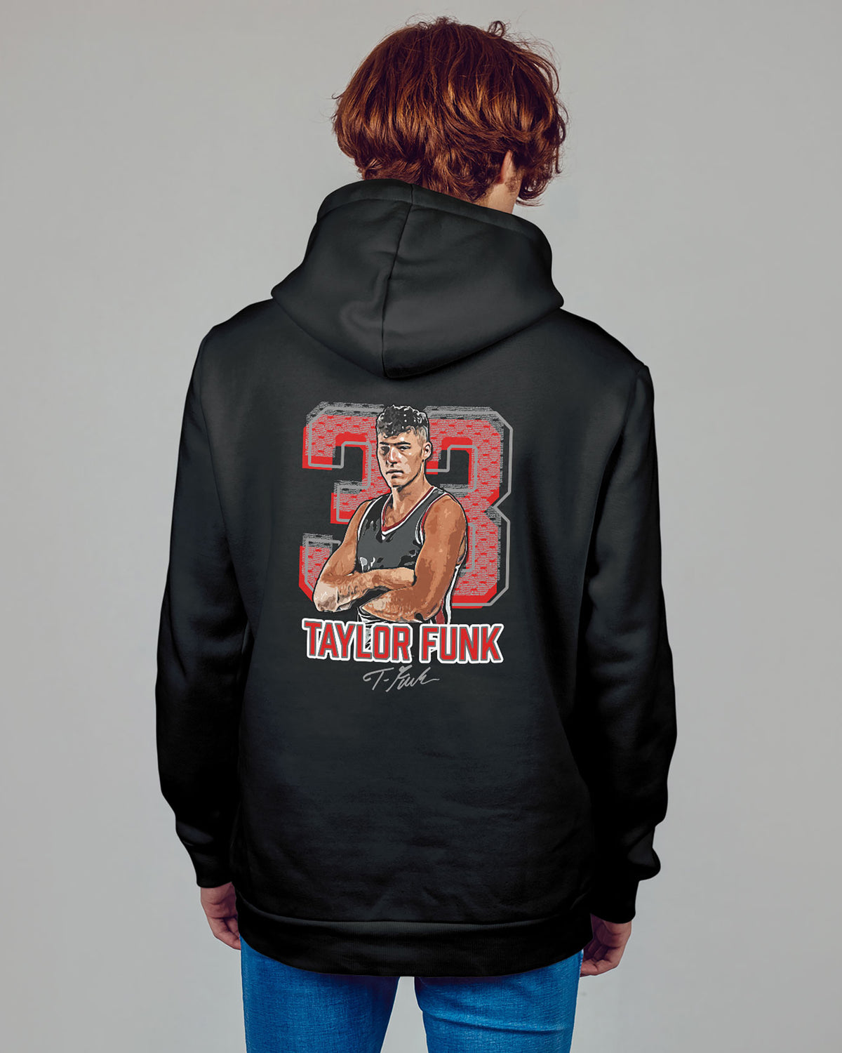 Taylor Funk Sponge Fleece Zip Up Hoodie 001