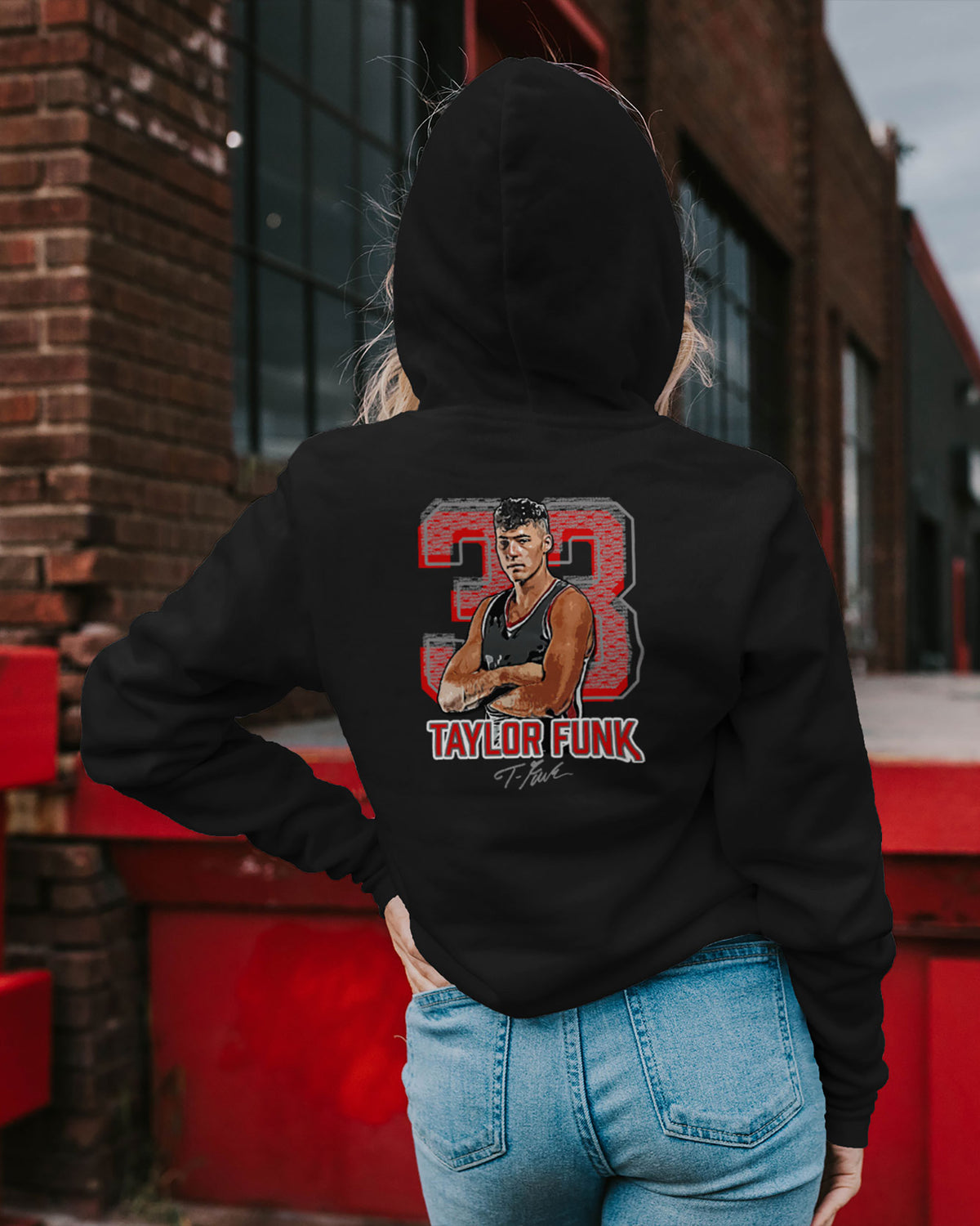 Taylor Funk Sponge Fleece Zip Up Hoodie 001