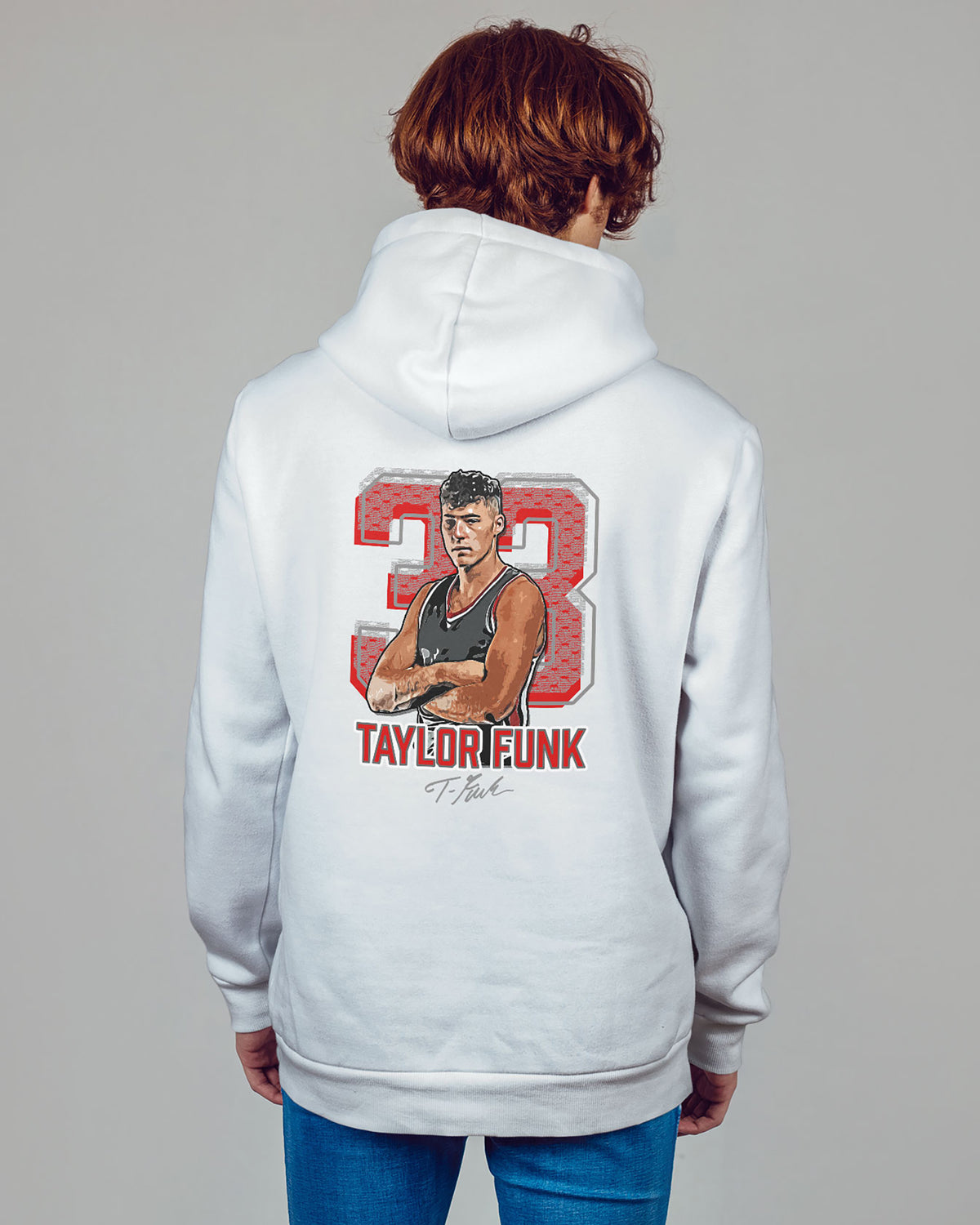 Taylor Funk Sponge Fleece Zip Up Hoodie 001