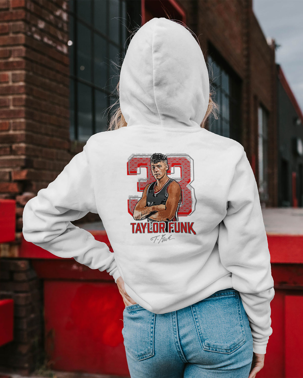 Taylor Funk Sponge Fleece Zip Up Hoodie 001