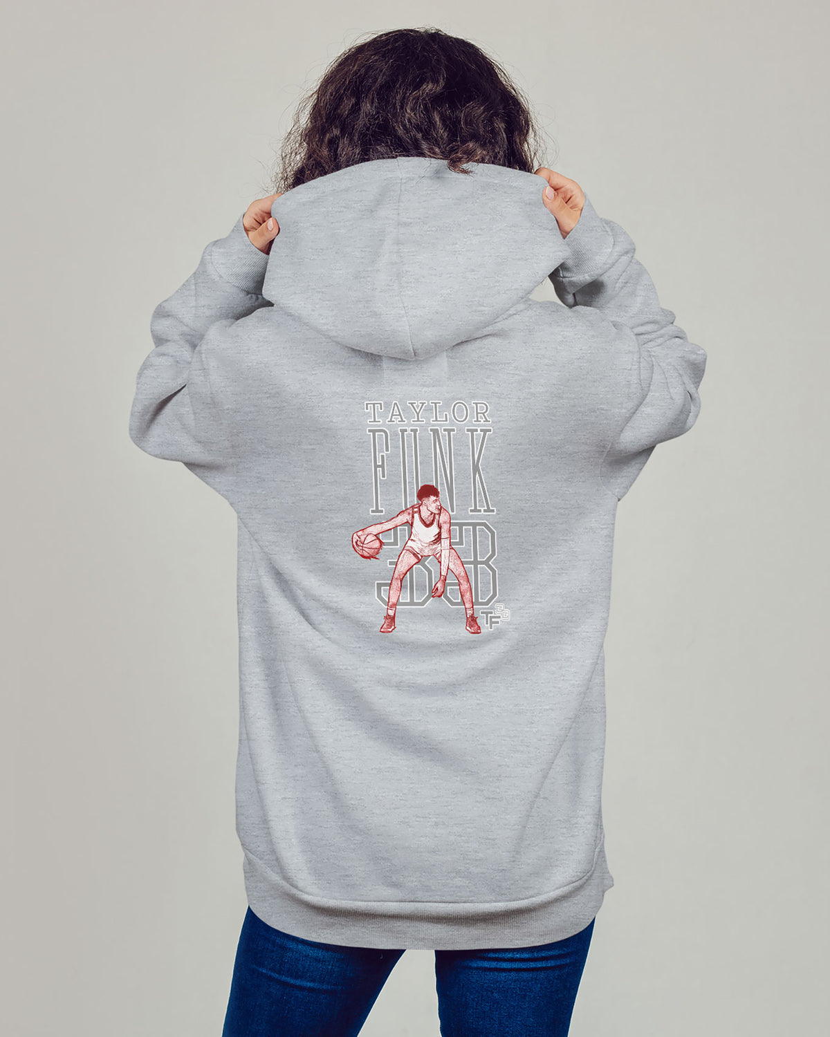 Taylor Funk Sponge Fleece Zip Up Hoodie 002