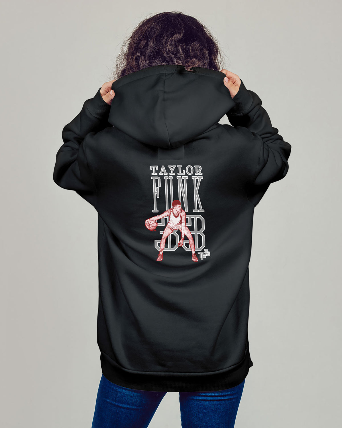 Taylor Funk Sponge Fleece Zip Up Hoodie 002