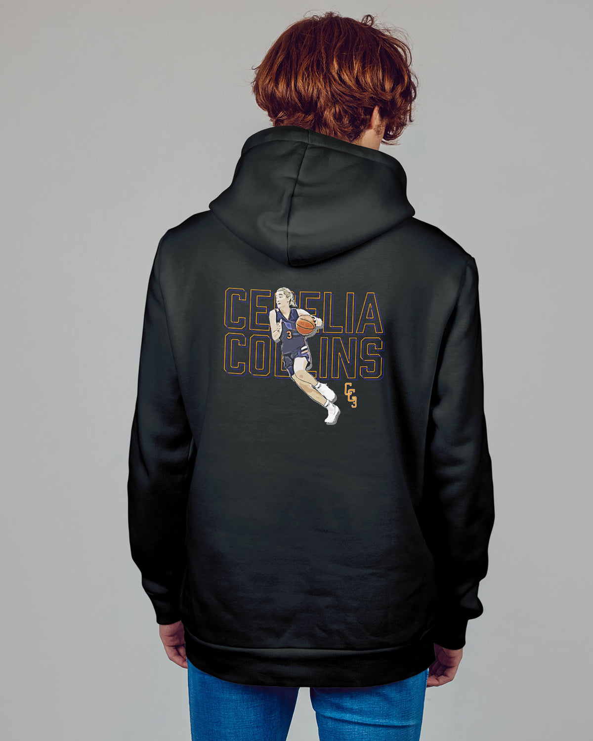 Cecelia Collins Sponge Fleece Pullover Hoodie 001