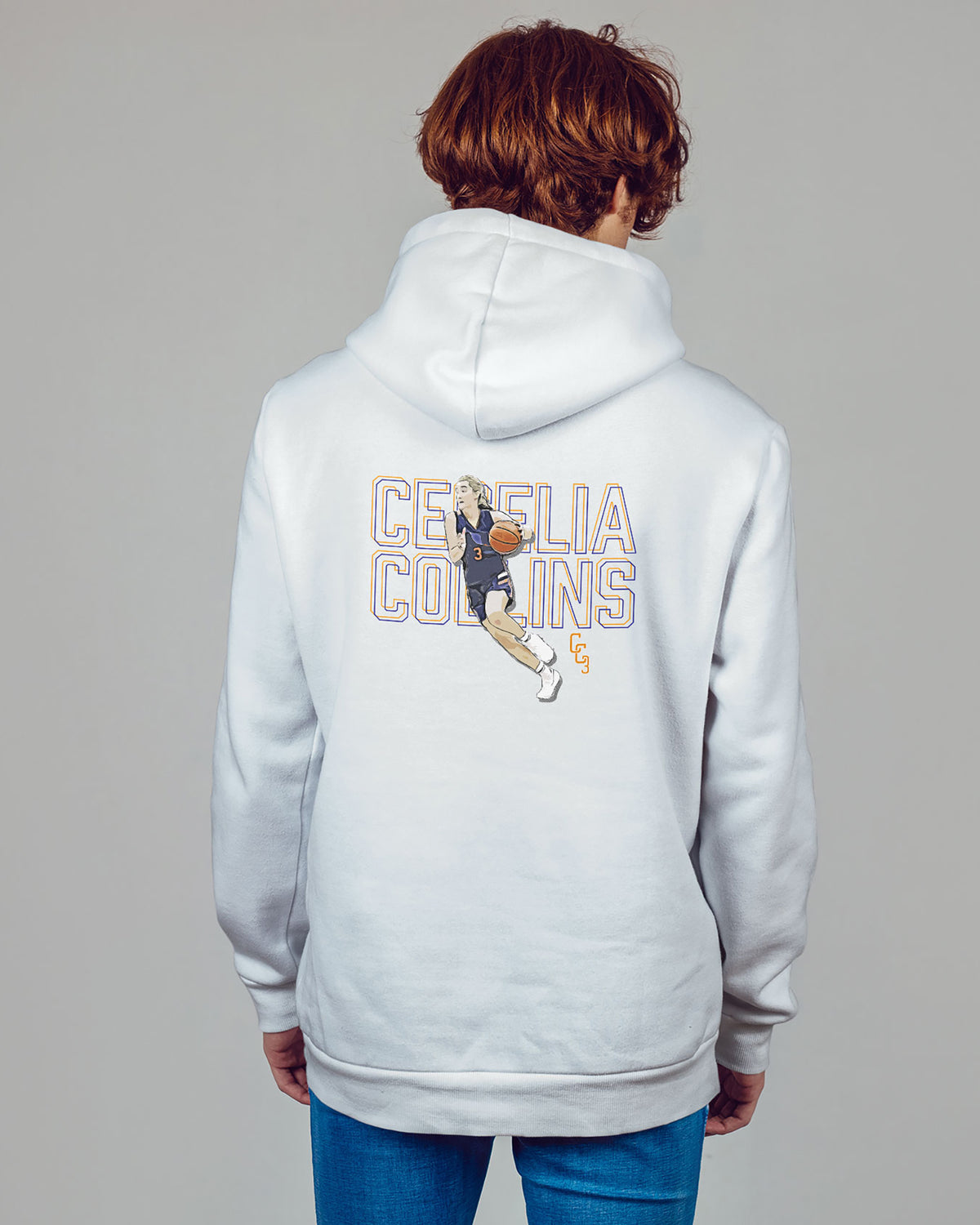 Cecelia Collins Sponge Fleece Pullover Hoodie 001