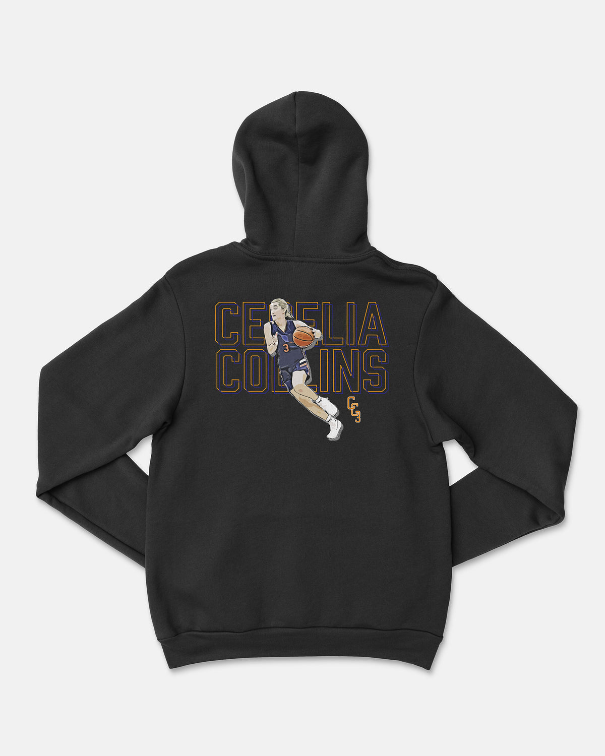 Cecelia Collins Sponge Fleece Zip Up Hoodie 001