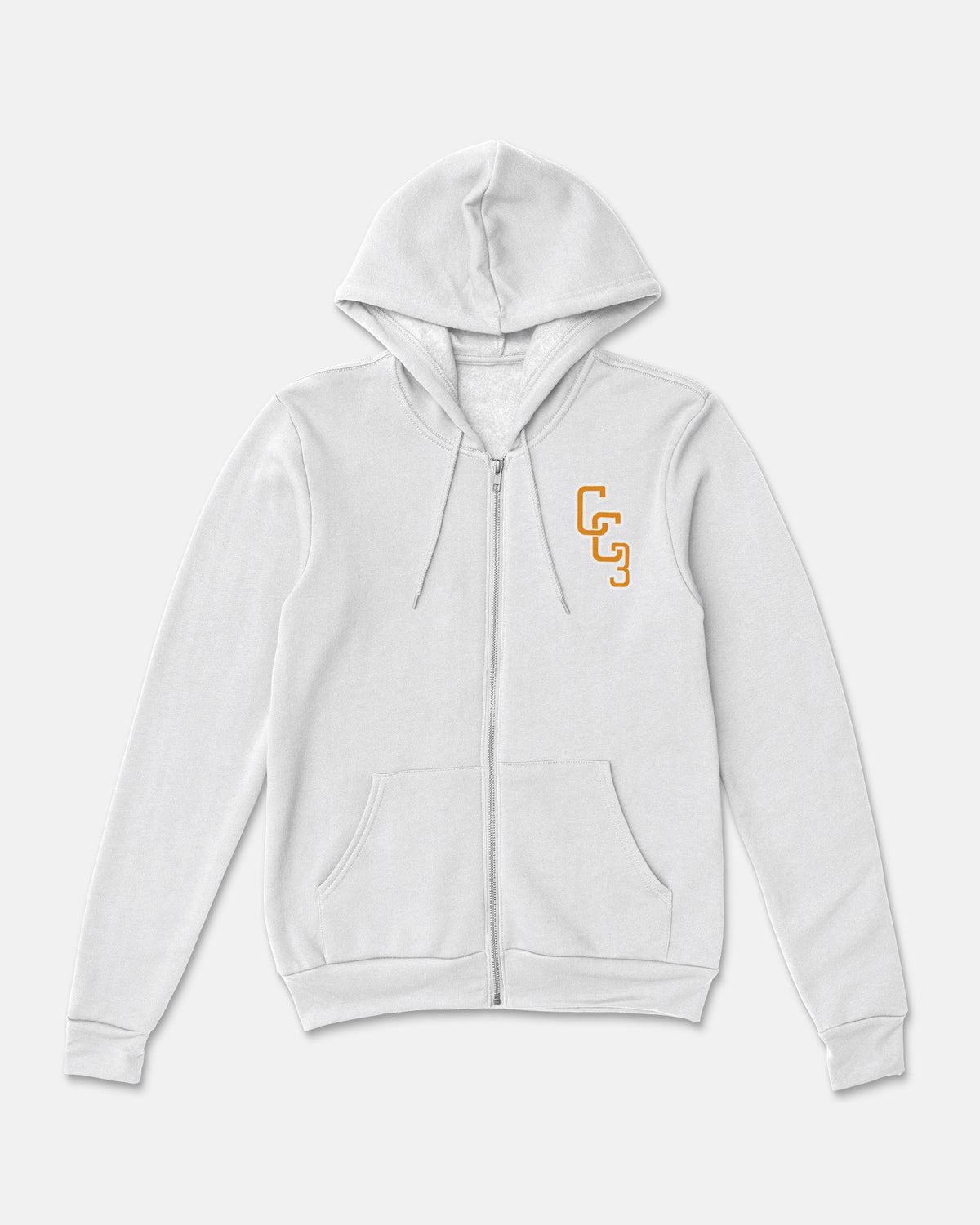 Cecelia Collins Sponge Fleece Zip Up Hoodie 001