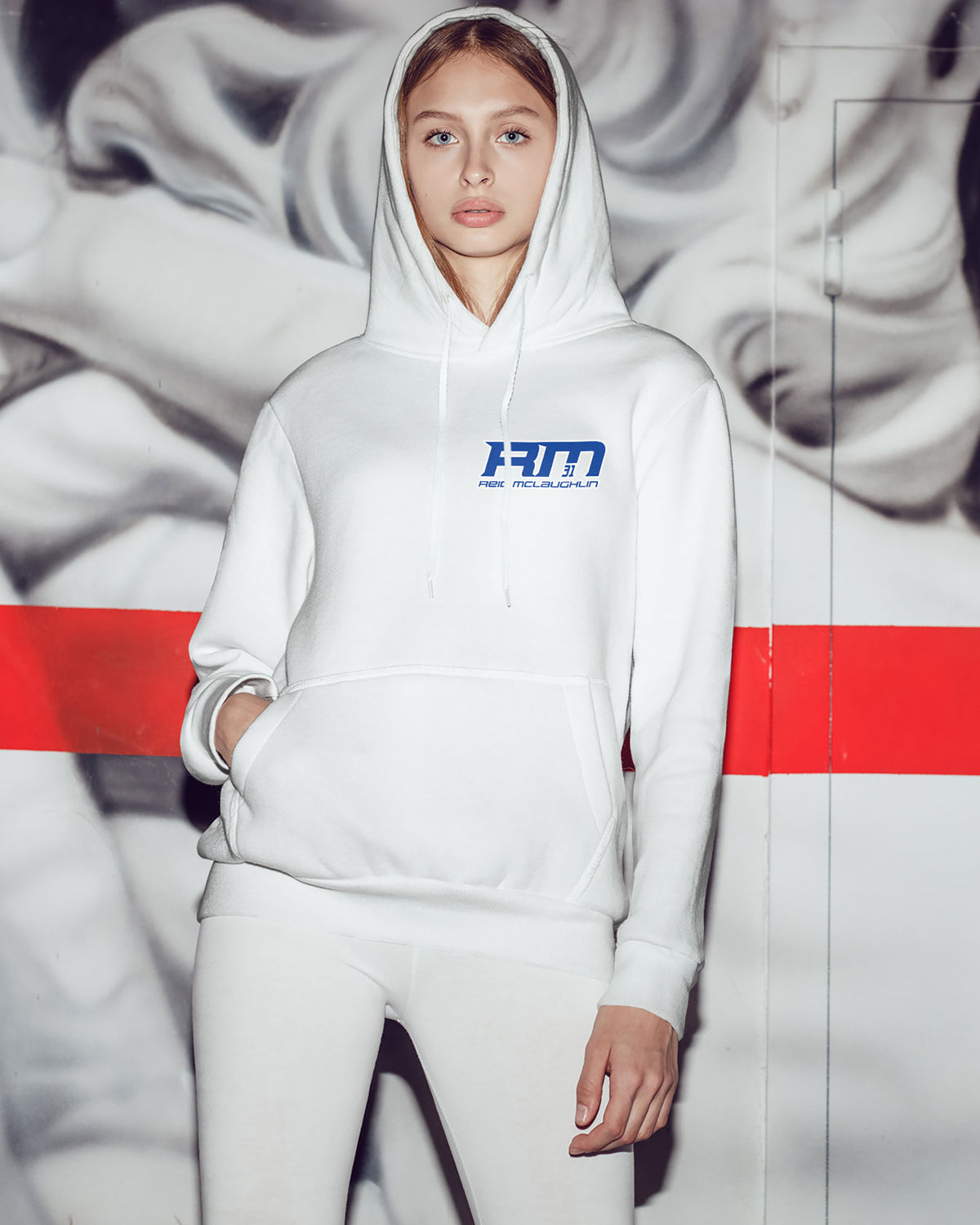 Reid McLaughlin Sponge Fleece Pullover Hoodie 001
