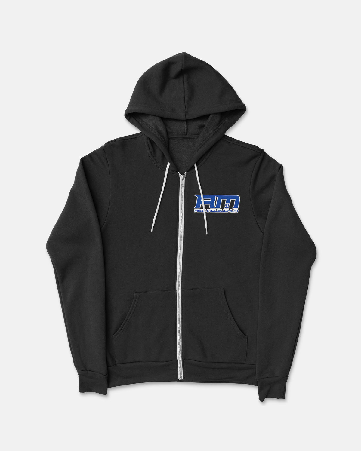 Reid McLaughlin Sponge Fleece Zip Up Hoodie 001