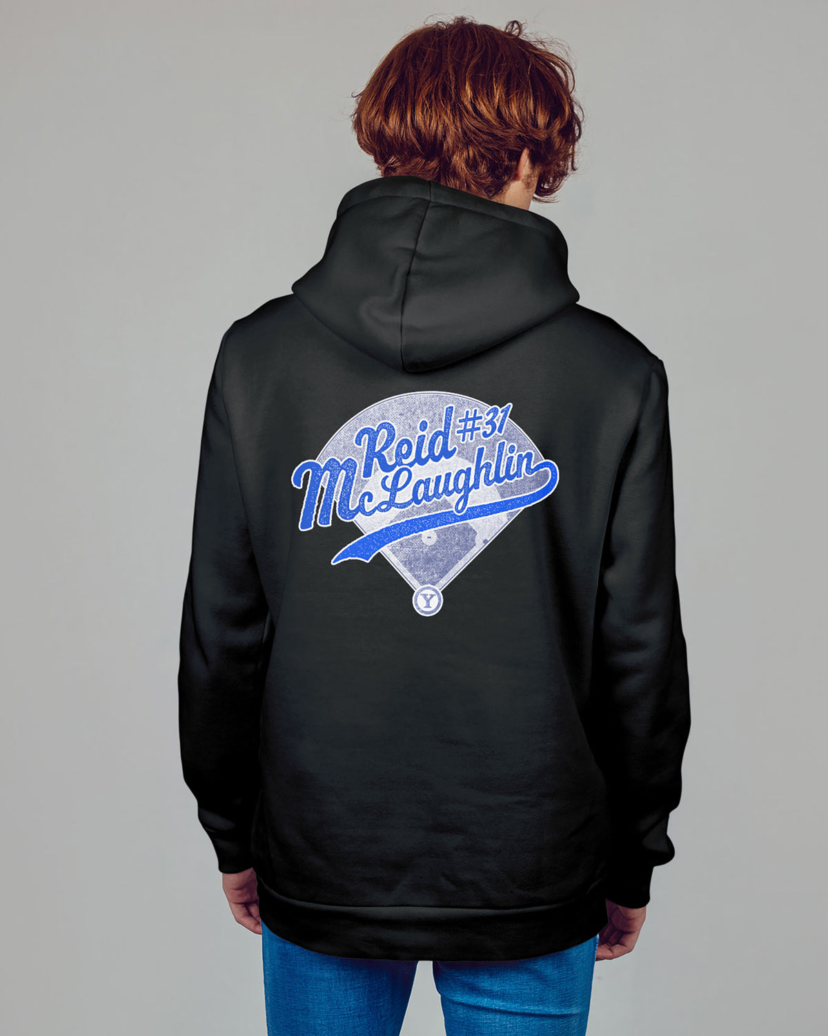 Reid McLaughlin Sponge Fleece Zip Up Hoodie 001
