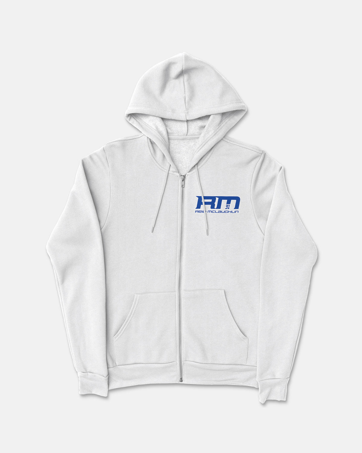 Reid McLaughlin Sponge Fleece Zip Up Hoodie 001