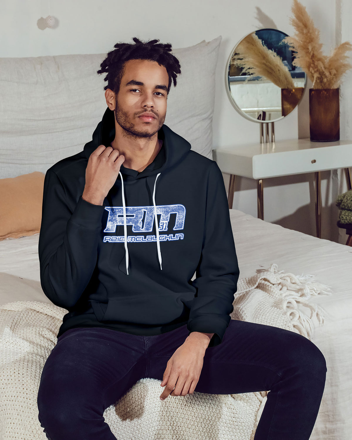 Reid McLaughlin Sponge Fleece Pullover Hoodie 002