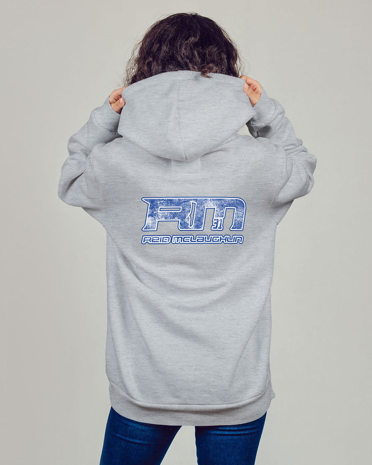 Reid McLaughlin Sponge Fleece Zip Up Hoodie 002