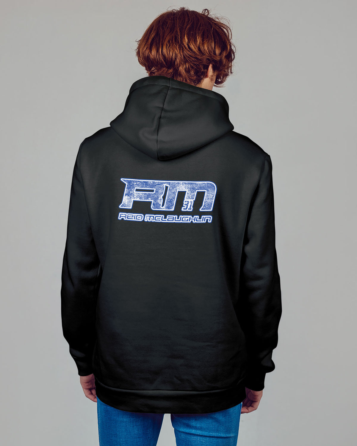 Reid McLaughlin Sponge Fleece Zip Up Hoodie 002