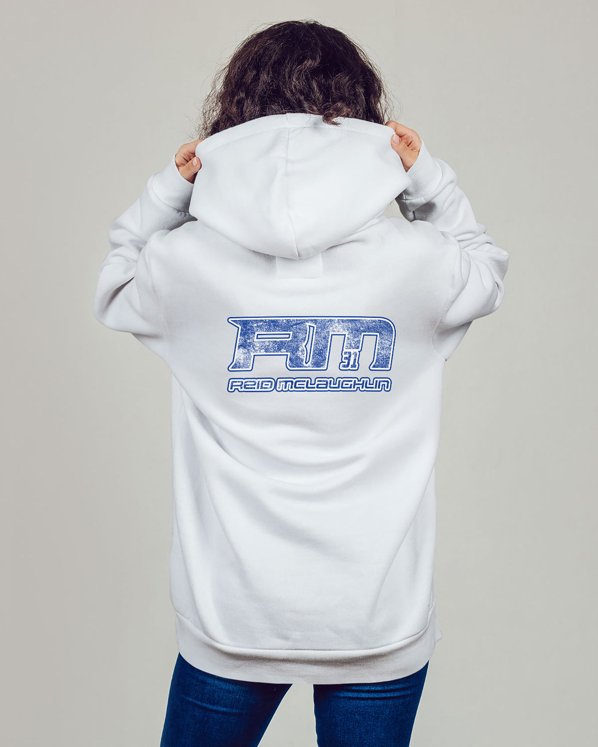Reid McLaughlin Sponge Fleece Zip Up Hoodie 002
