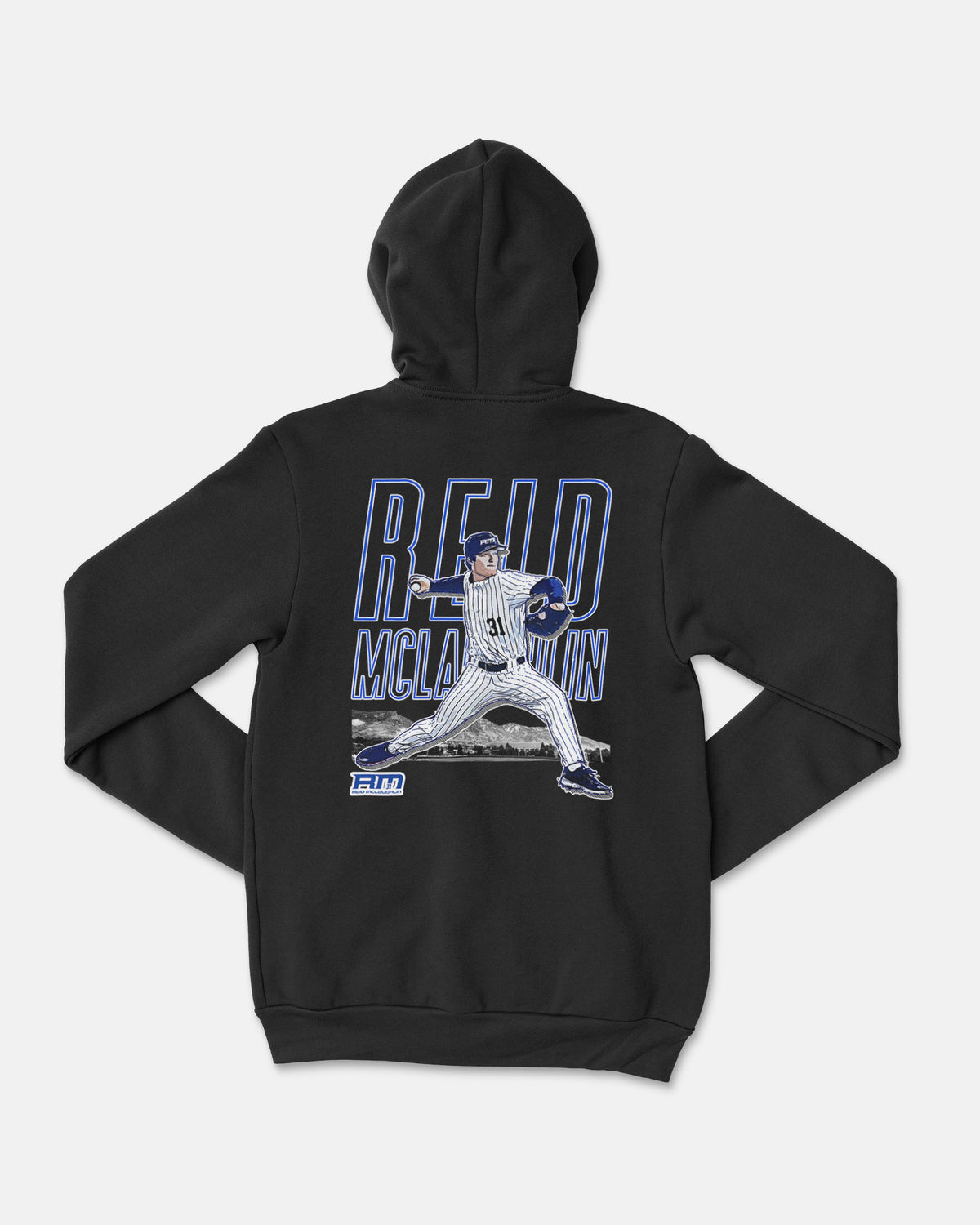 Reid McLaughlin Sponge Fleece Pullover Hoodie 003