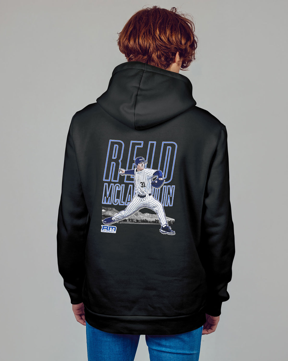 Reid McLaughlin Sponge Fleece Pullover Hoodie 003