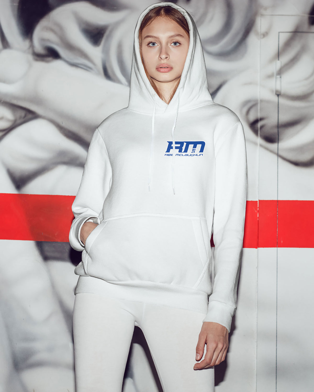 Reid McLaughlin Sponge Fleece Pullover Hoodie 003