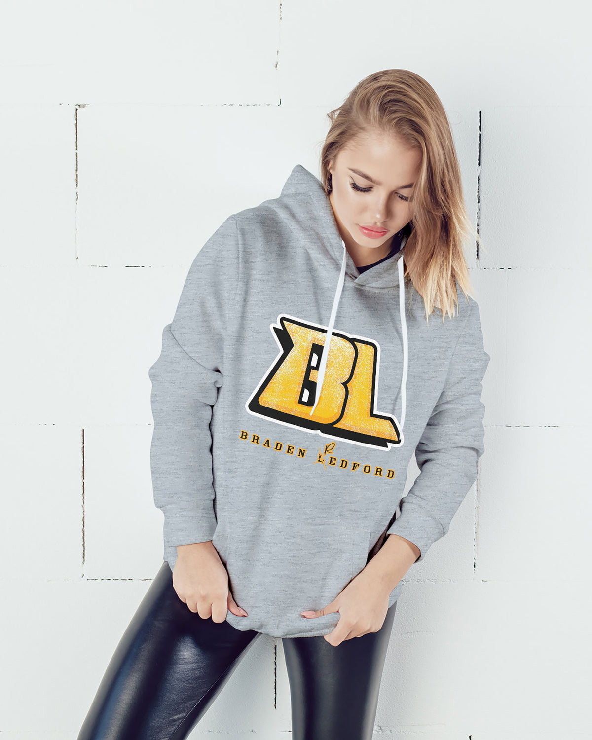 Braden Ledford Sponge Fleece Pullover Hoodie 001