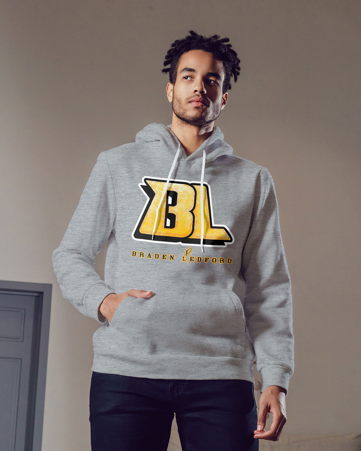 Braden Ledford Sponge Fleece Pullover Hoodie 001