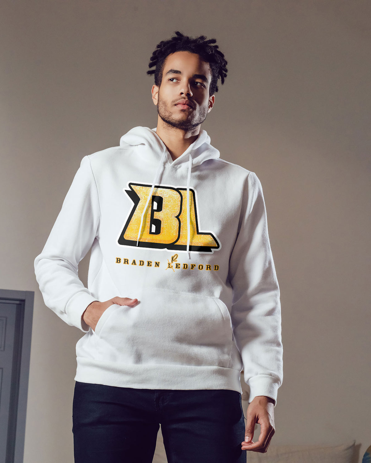 Braden Ledford Sponge Fleece Pullover Hoodie 001