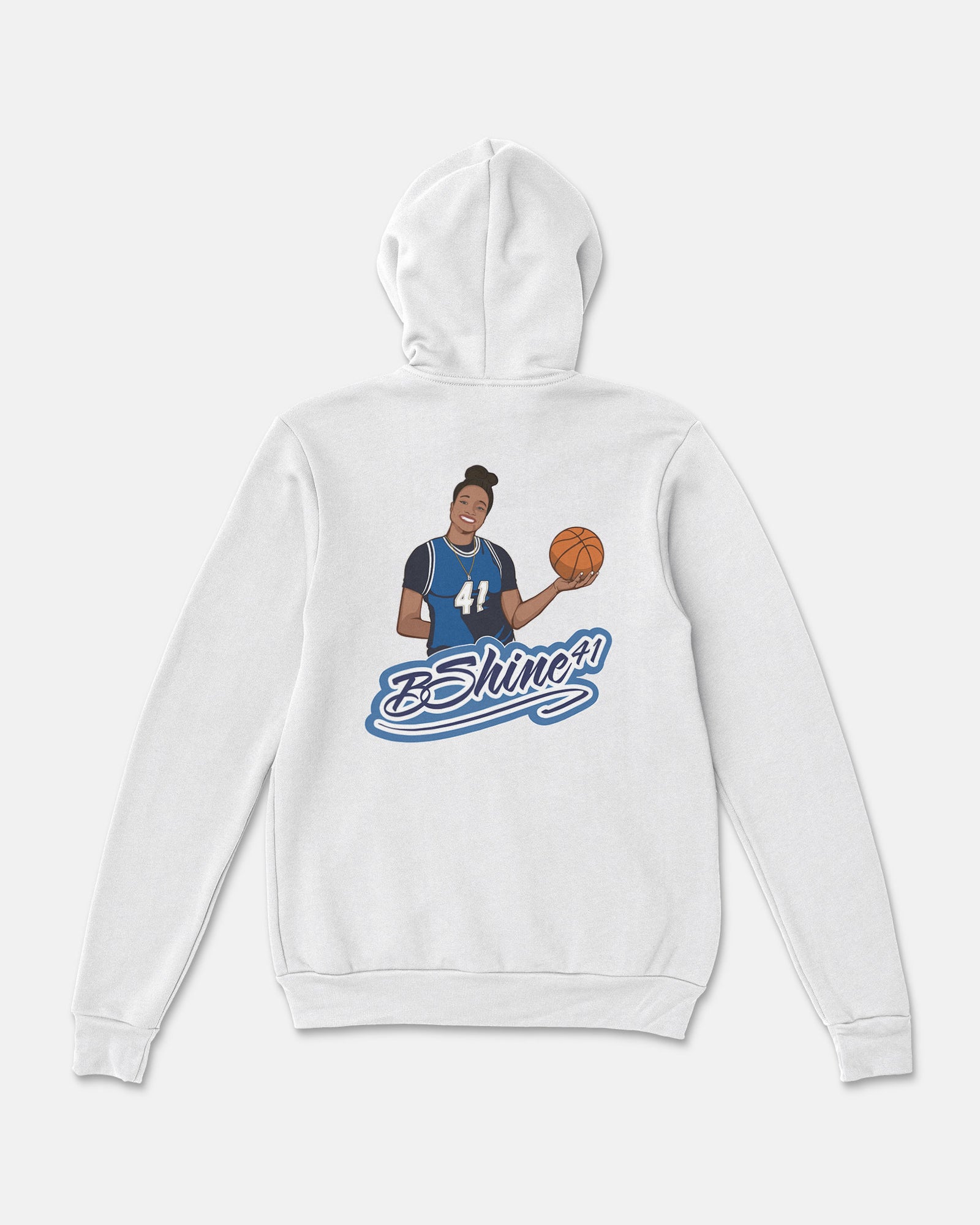 Bria Shine Sponge Fleece Zip Up Hoodie 001