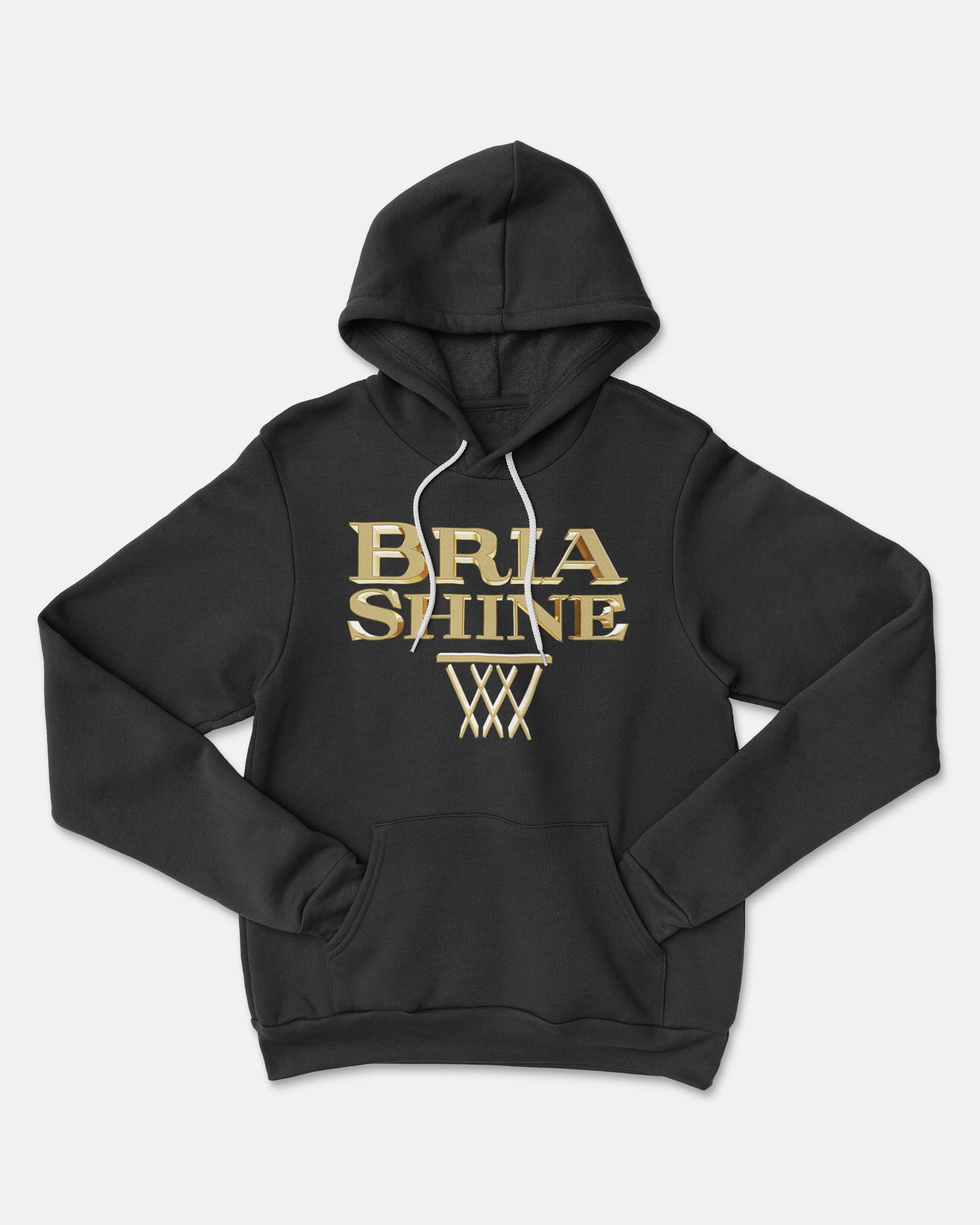 Bria Shine Sponge Fleece Pullover Hoodie 002