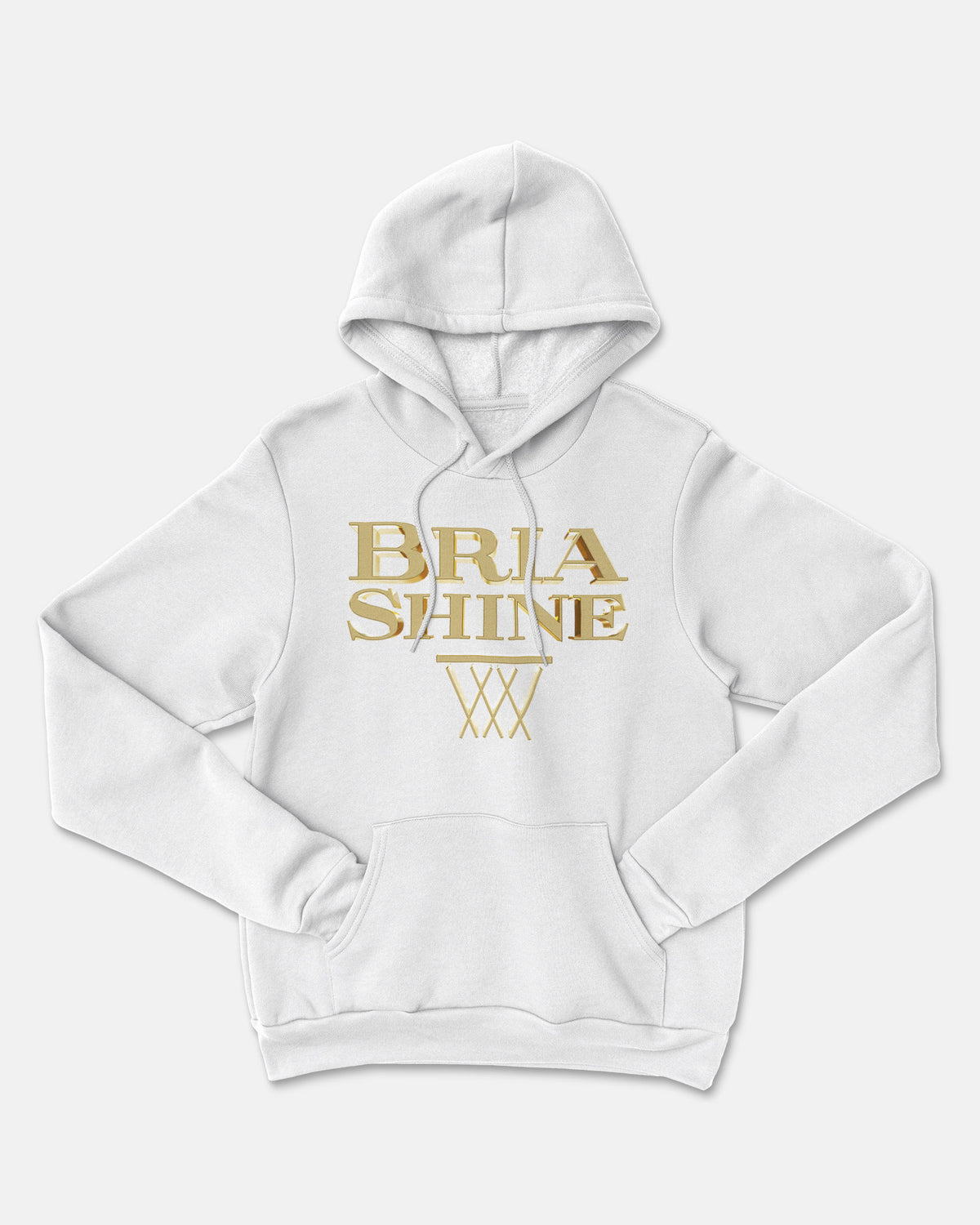 Bria Shine Sponge Fleece Pullover Hoodie 002