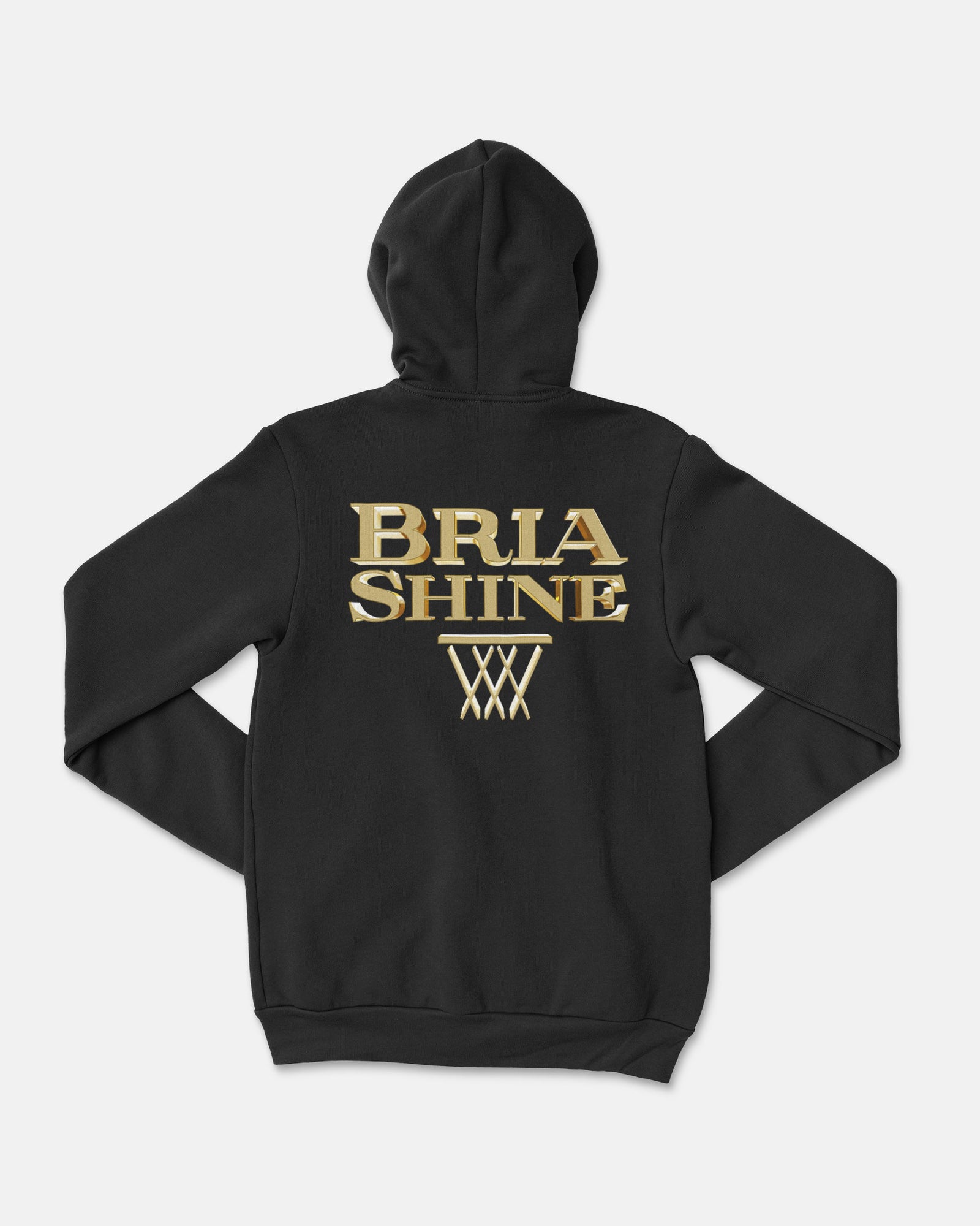 Bria Shine Sponge Fleece Zip Up Hoodie 002