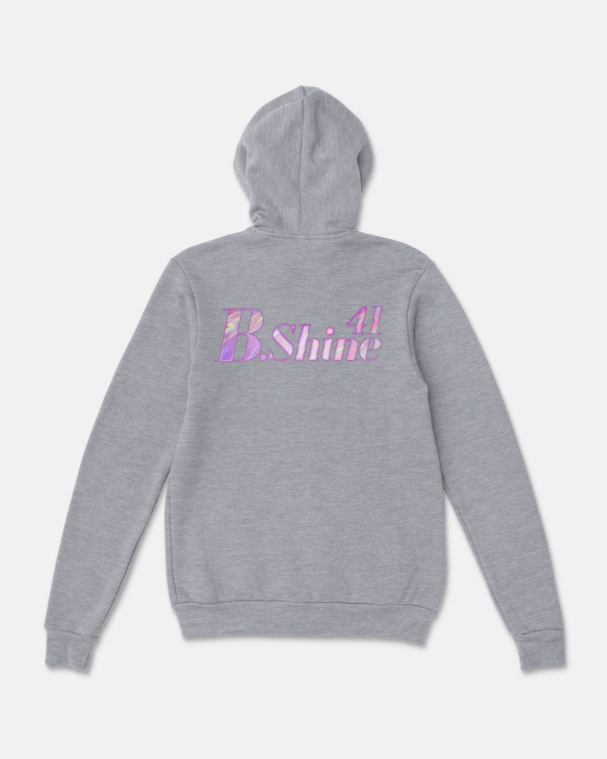 Bria Shine Sponge Fleece Zip Up Hoodie 003