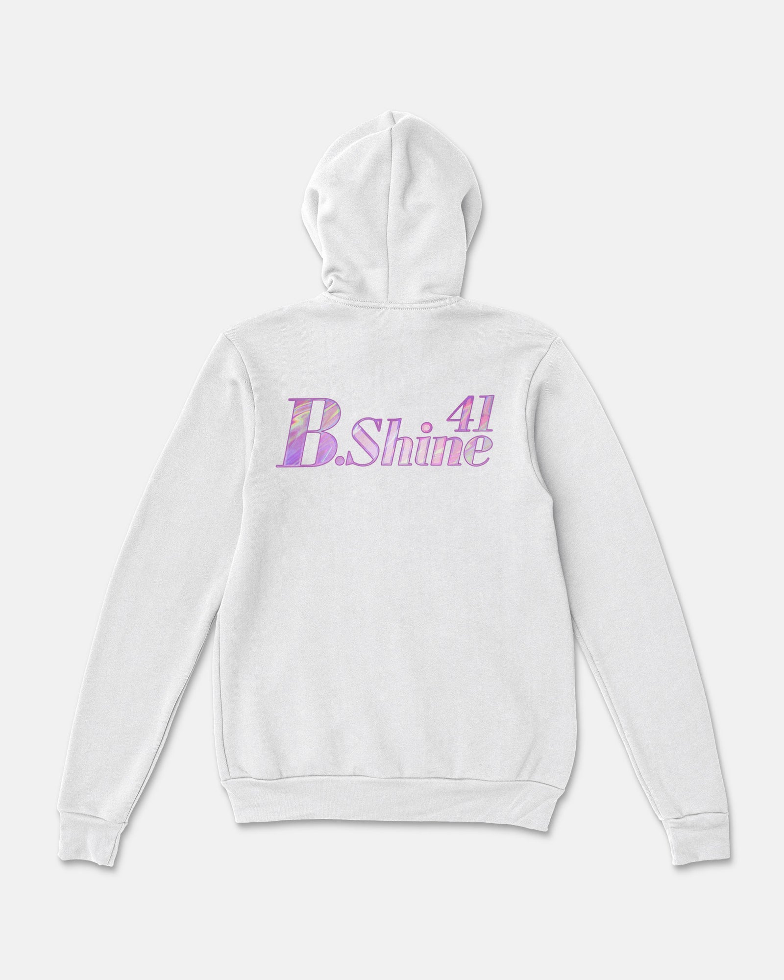 Bria Shine Sponge Fleece Zip Up Hoodie 003