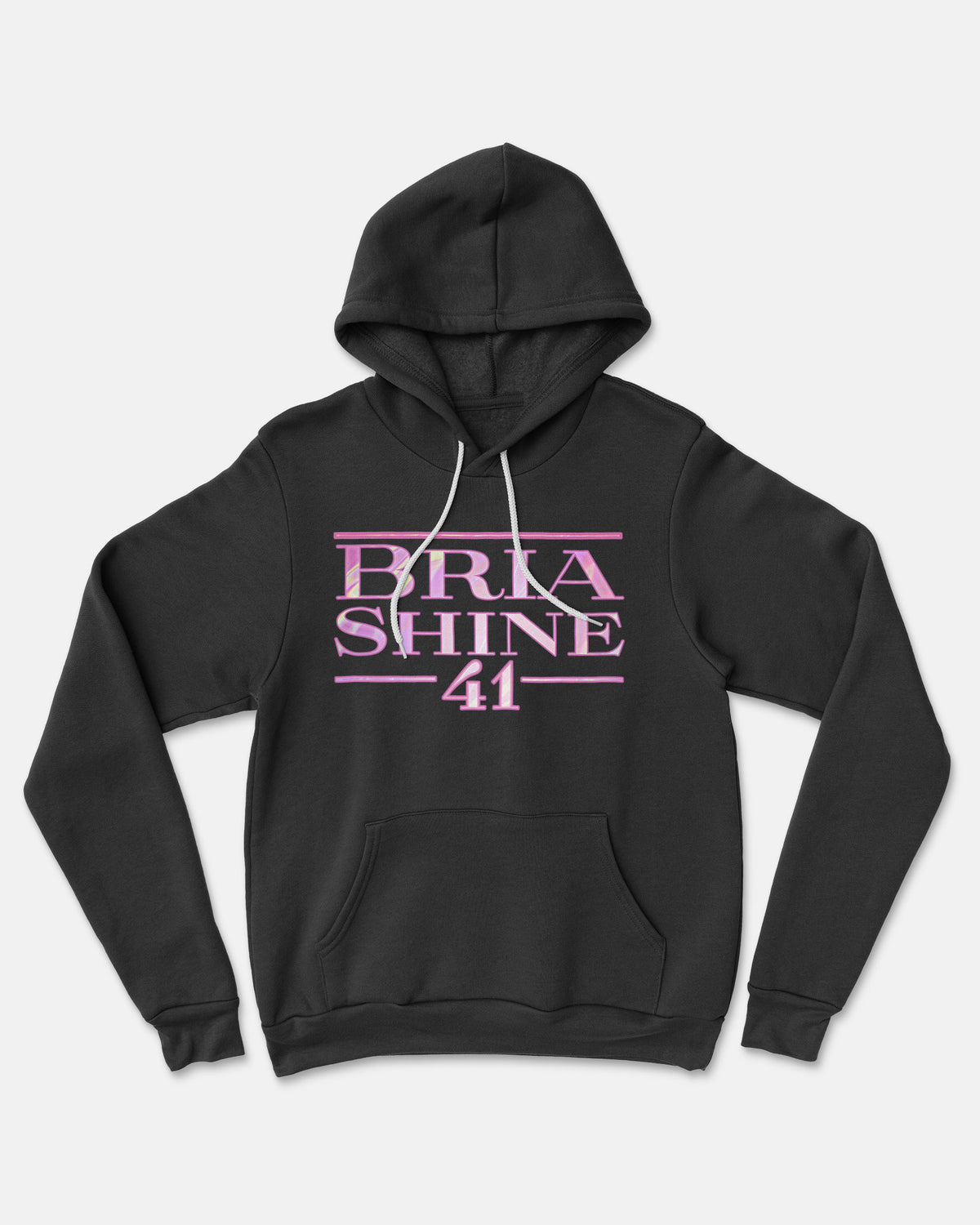 Bria Shine Sponge Fleece Pullover Hoodie 004