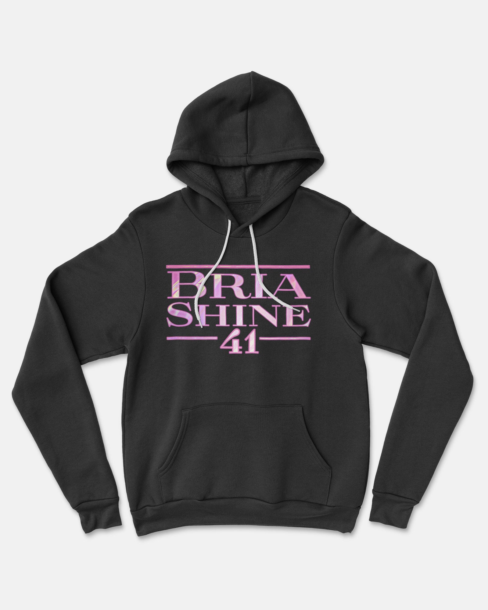 Bria Shine Sponge Fleece Pullover Hoodie 004