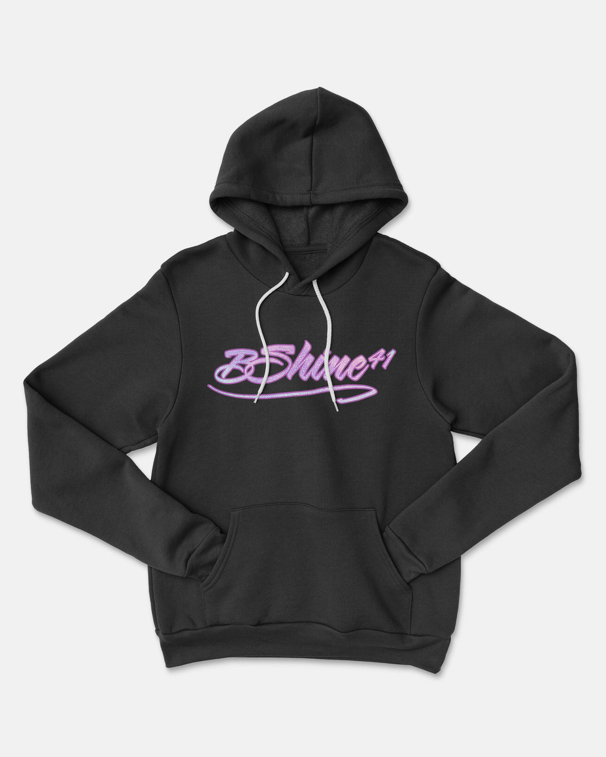Bria Shine Sponge Fleece Pullover Hoodie 005
