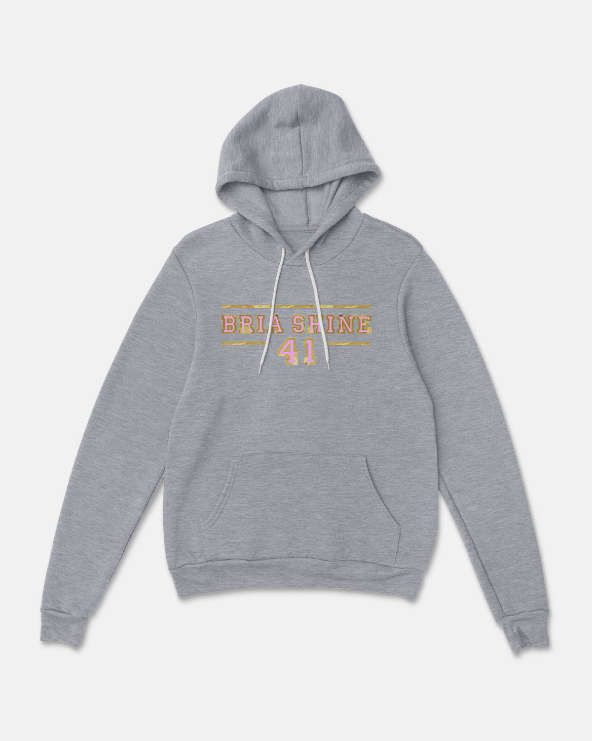 Bria Shine Sponge Fleece Pullover Hoodie 006