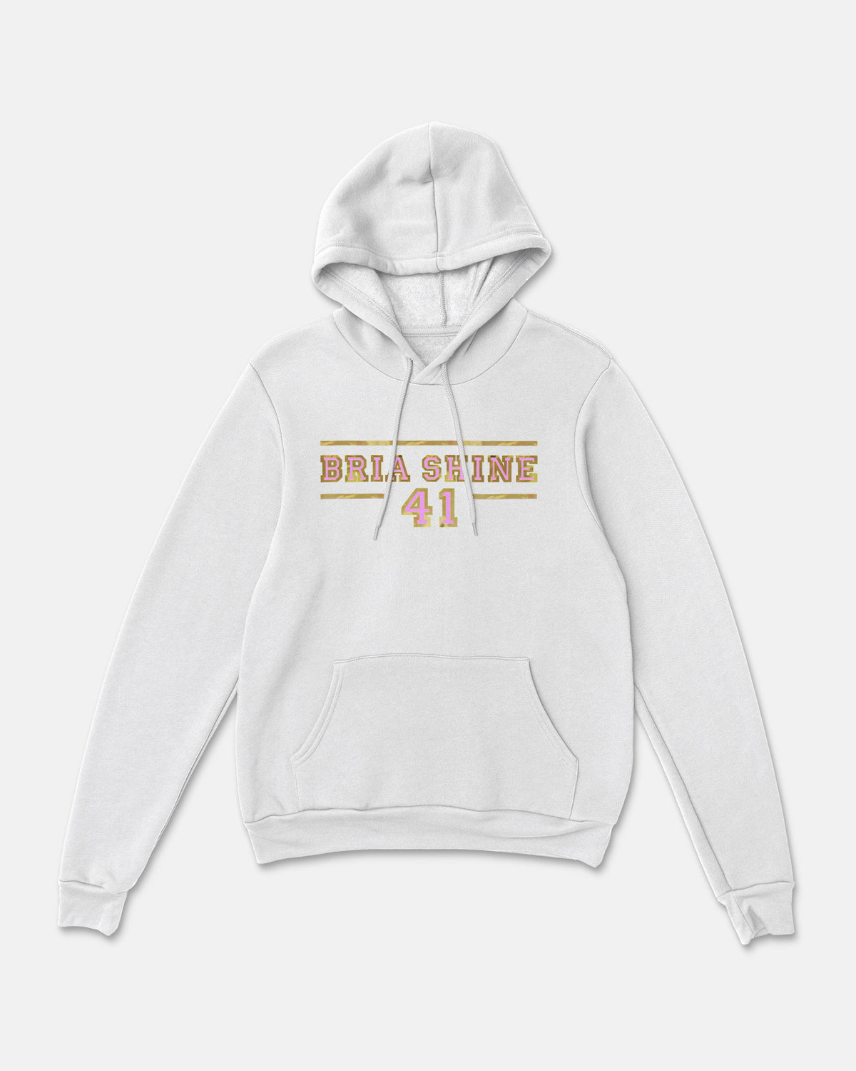 Bria Shine Sponge Fleece Pullover Hoodie 006